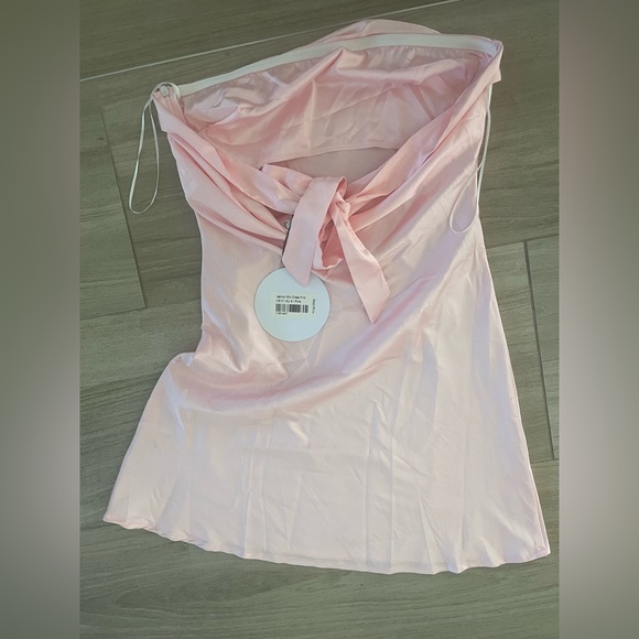 NWT Princess Polly Jasmyn Mini Dress Pink XXS US Size 0 - Brand New With Tags. - Picture 4 of 6